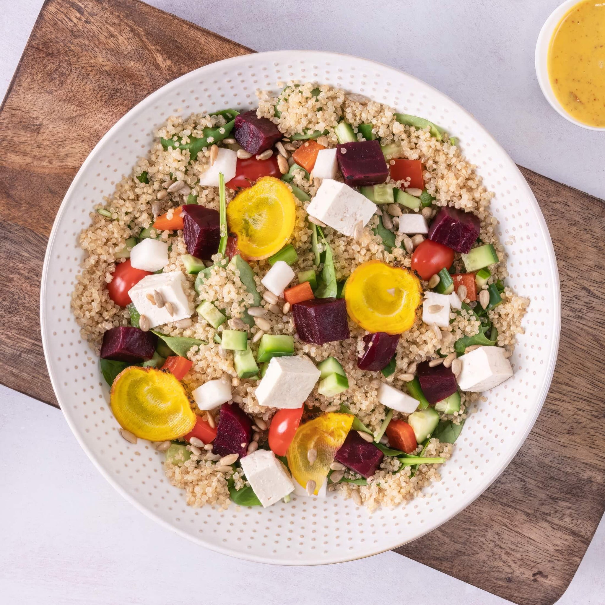 From the Andes - Quinoa with Golden Dressing